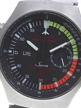 Sinn 157.EZM-4 Chronograph day-date black Dial Automatic Men's Watch_719618